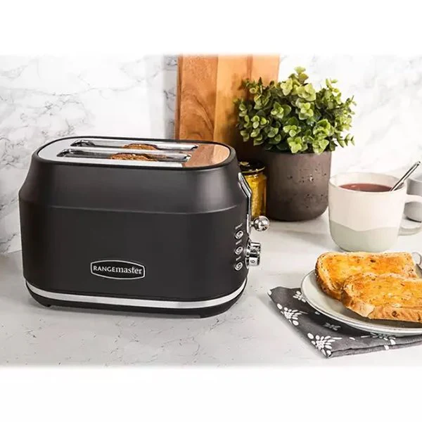 Rangemaster RMCL2S201BK Classic 2 Slice Toaster - Black - Image 5