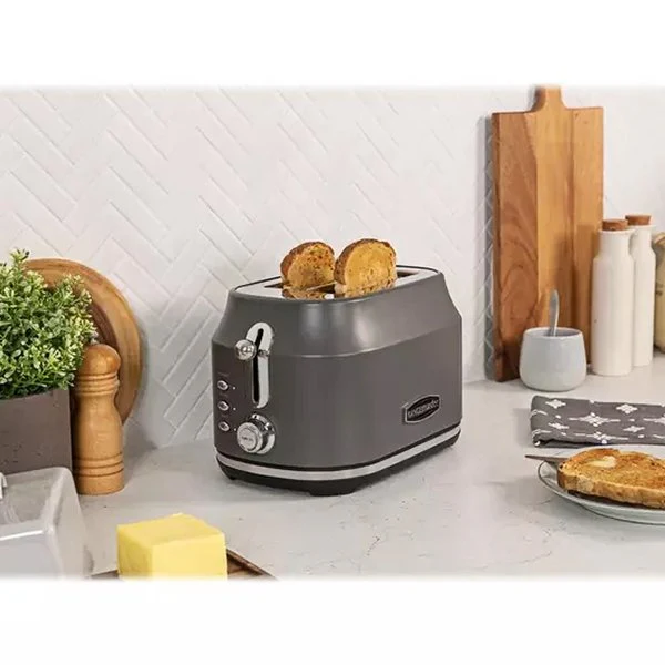 Rangemaster RMCL2S201GY Classic 2 Slice Toaster - Grey - Image 4