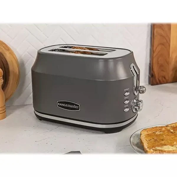 Rangemaster RMCL2S201GY Classic 2 Slice Toaster - Grey - Image 5